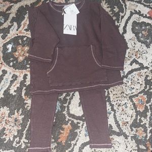 Zara toddler waffle set 2-3Y